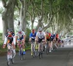 Picture by Cycling Ulster. karlo sits mid - bunch.